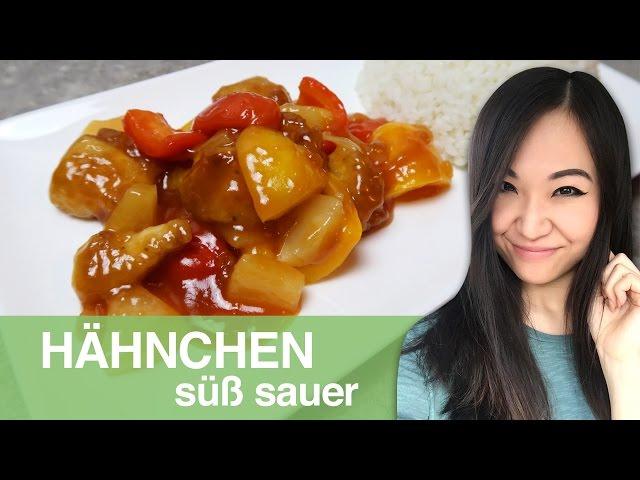 REZEPT: Hähnchen süß sauer | chinesisches Essen