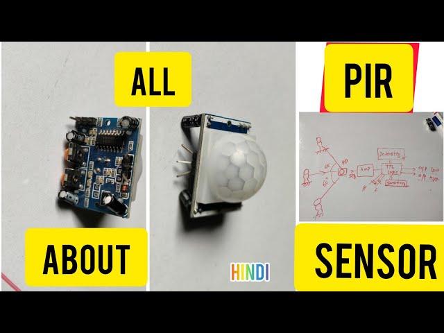 PIR MOTION SENSOR  in hindi