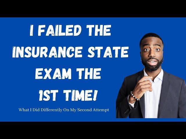 Tips on Passing the Insurance State License Exam | Passing on the 2nd Attempt