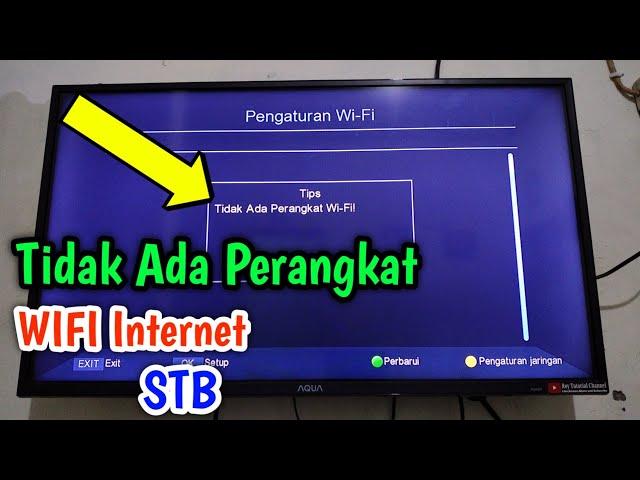 Tidak Ada Perangkat Wifi Ditemukan Pada STB Matrix Apple Merah