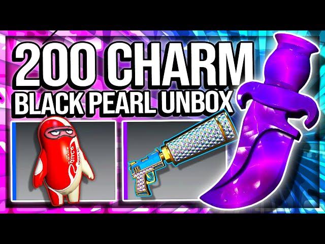 CS2 BLACK PEARL CHARM UNBOXING (200 CHARM OPENING)