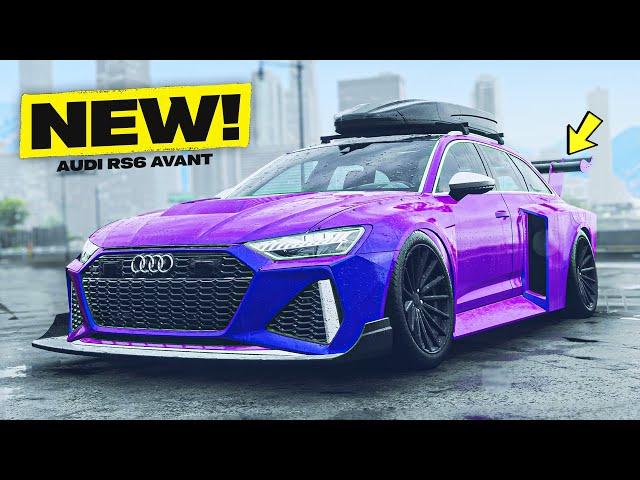 Need for Speed Unbound - NEW Audi RS6 CUSTOMIZATION!