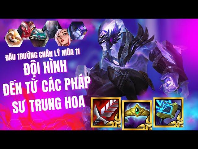 Đấu Trường Chân Lý Mobile - Đội Hình Leo RANK Toàn Top 1 Đến Từ Các Pháp Sư Trung Hoa