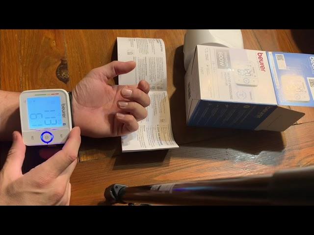 Beurer Wrist Blood Pressure Monitor model 800W Review