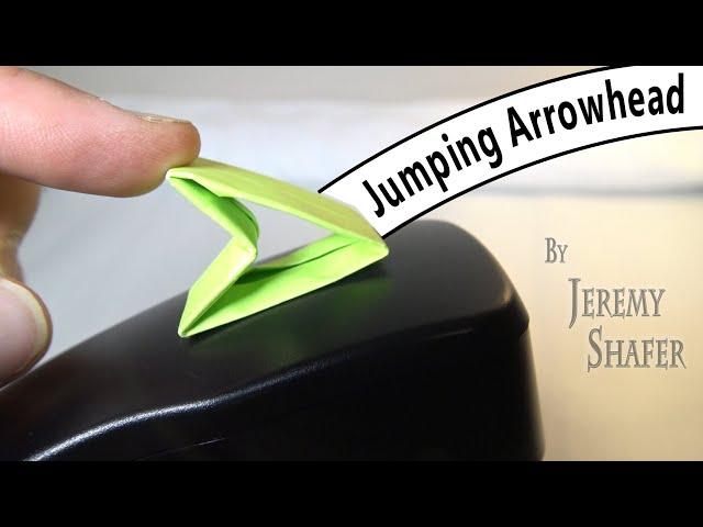 How to make a SUPER Jumping Origami Arrowhead