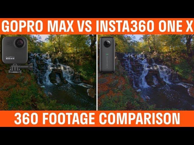 GoPro MAX Vs Insta360 ONE X Footage Comparison