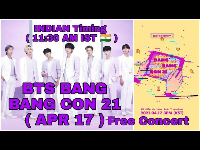 BTS ANNOUNCED #BANGBANGCON 21 FREE CONCERT / WHERE TO WATCH / TIMING / DATE 