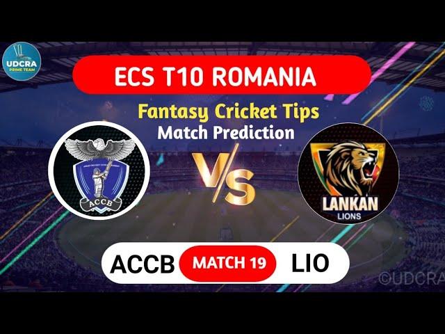 ACCB VS LIO Fantasy Dream11 Prediction, ACCB VS LIO 2024, ACCB VS LIO ECS Romania T10 match Today