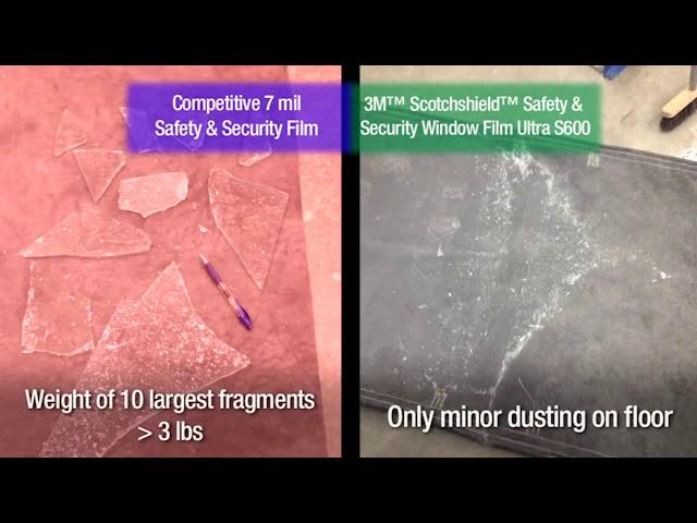 3M™ Window Film, Safety Glazing Impact Test Video