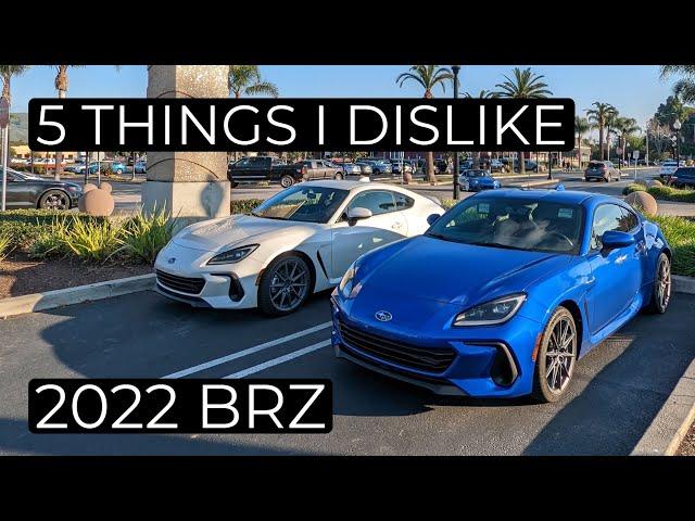 5 Things I Already Dislike About My 2022 Subaru BRZ