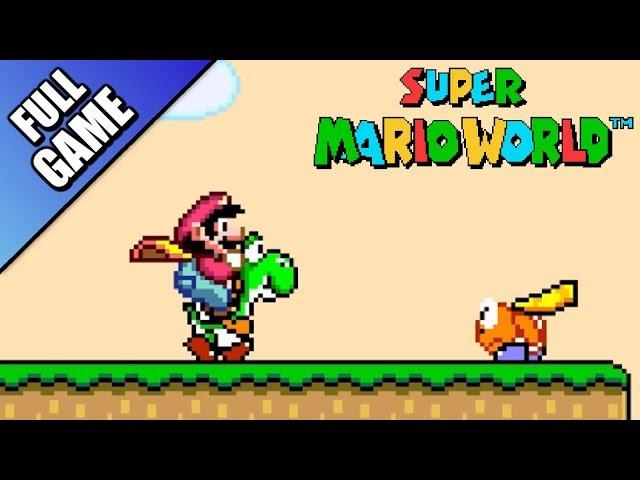 Super Mario World - Worlds 1 to 9 (Full Game 100%)