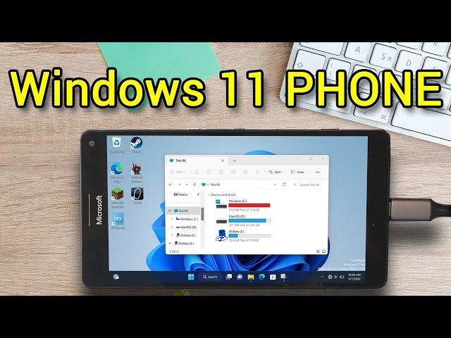 Windows 11 Phone? | Tiny11 Pro 22H2 on the Lumia 950XL