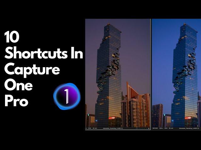 10 Shortcuts to help you save time in Capture One Pro