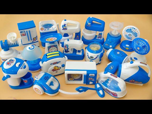 11 Minutes Satisfying with Unboxing Mini Blue Home Appliance! ASMR No Music,No Talking