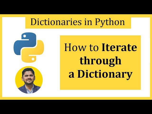 How to Iterate through a Python Dictionary | Amit Thinks