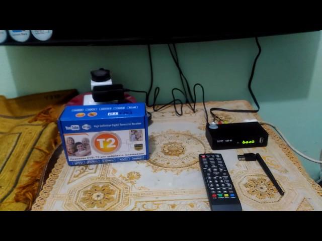 SETTING DVB-T2 DIGITAL TV MALAYSIA ( MODEL : TVB36308 ) WIFI YOUTUBE & MEGOGO | BUY FROM SHOPEE