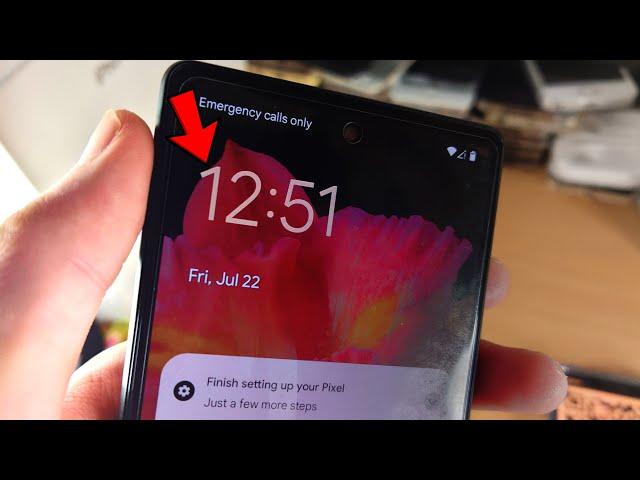 How To Change Clock on Google Pixel 6 / 6 Pro [Switch Clock Color]