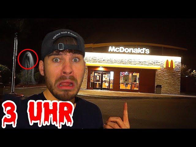 GEHE NIEMALS ALLEIN um 3 UHR Nachts zu MC DONALDS.. (GEISTER)