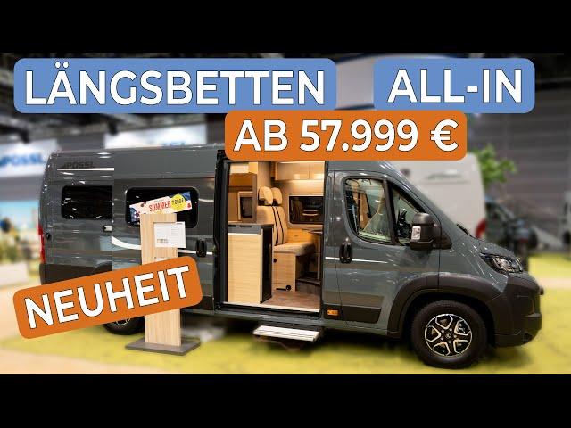 6,40m mit BESTER Preis- / Leistung (und Längsbetten) - Pössl Trenta 640 Plus