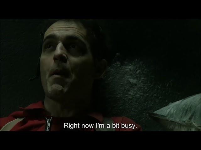 Berlin (Andrés de Fonollosa) Heroic resistance [La Casa De Papel] [Money Heist] Season 2 Finale