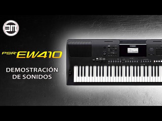 PSR EW410 │demostración de sonidos (no talking)