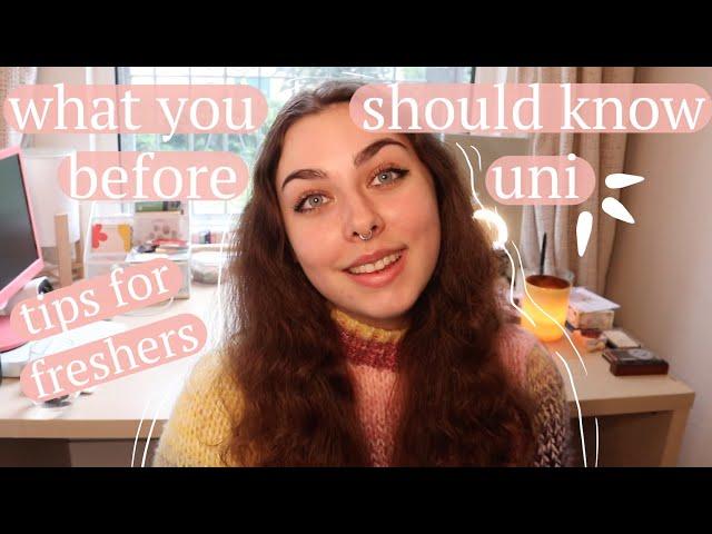 what you should know before starting university uk + tips for freshers