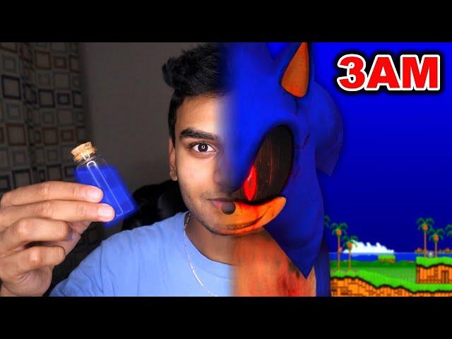 Do Not Order The SONIC POTION From The DARK WEB At 3AM! *Turned Into SONIC.EXE*