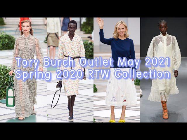 Tory Burch Outlet May 2021 Virtual Shopping with me Runway Spring 2020 Ready to Wear Collection