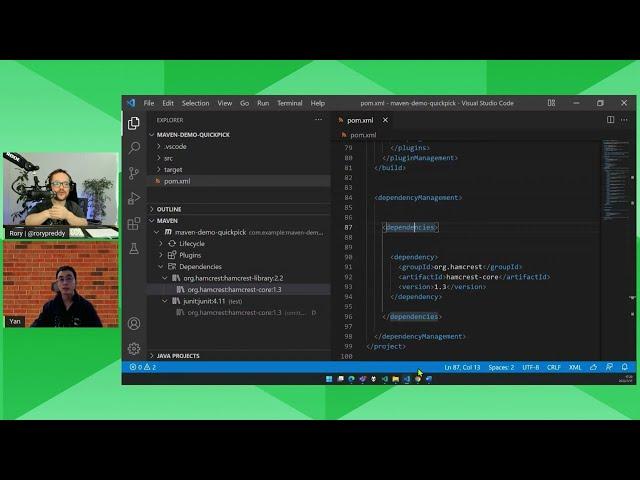 Getting started with Maven on Visual Studio Code