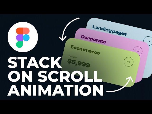 Sticky Scroll Animation in Figma | Tutorial for Beginners