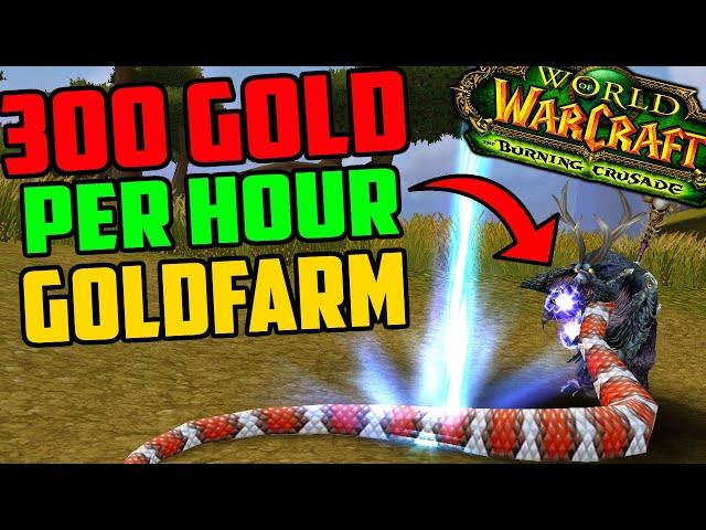 This TBC Goldfarm is Making Me OVER 300 Gold Per Hour!