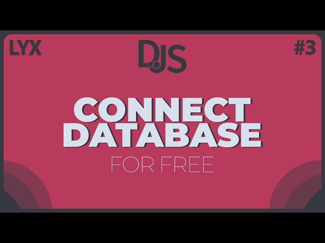 Create a database for your bot for free | Discord.JS Series | #3