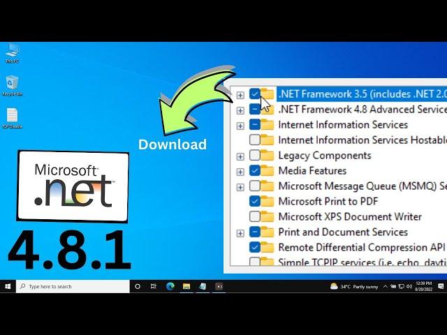 How to Update Microsoft .Net Framework to The Latest Version (4.8.1)