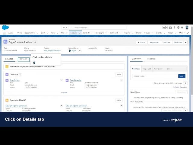 How to Create Parent Accounts in Salesforce Lightning