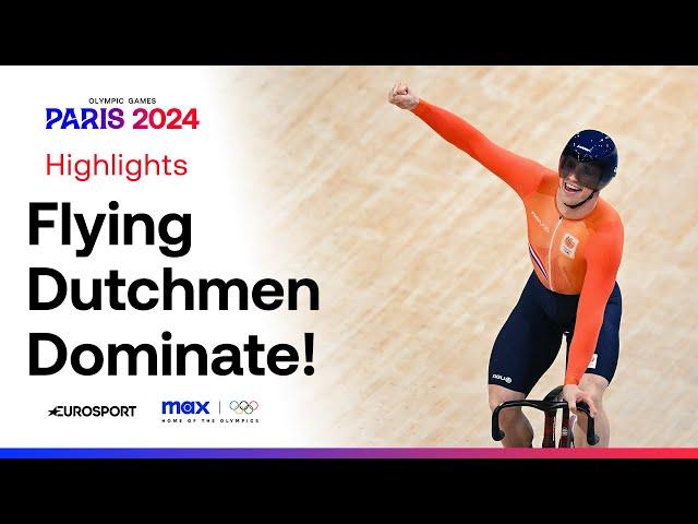 Netherlands SMASH World Record to Take Gold! Team GB Get Silver | Men's Team Sprint #Paris2024