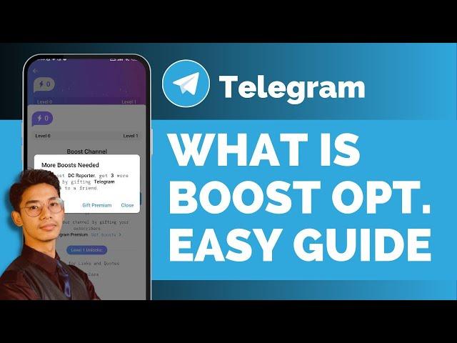 What Is Boost Option In Telegram Group And Channel || How To Boost Telegram Group & Channel !