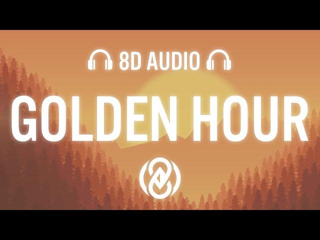 JVKE - golden hour (Lyrics) | 8D Audio 