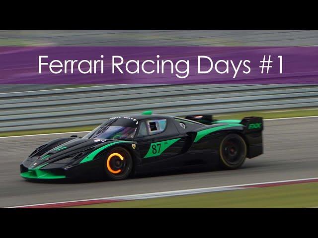 "Reflexzonen-Massage für die Ohren" - Ferrari XX-Programm bei den Ferrari Racing Days | Tag 1