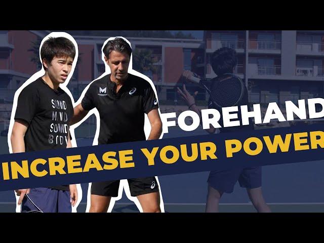 Increasing Your Power on Groundstrokes