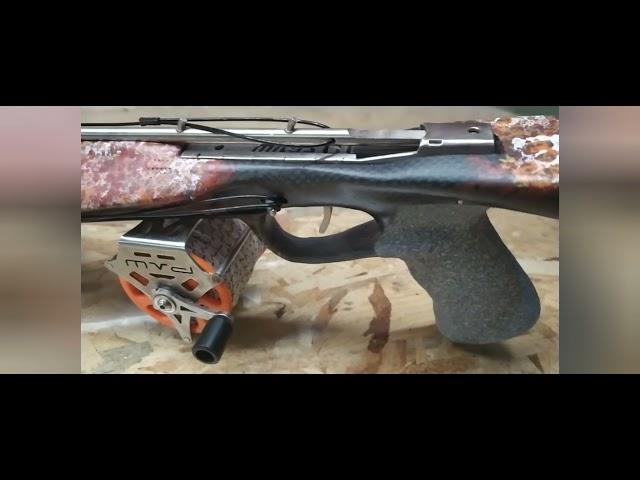 Demka Als speargun converted. Carbon tuned speargun