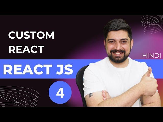 Create your own react library and JSX