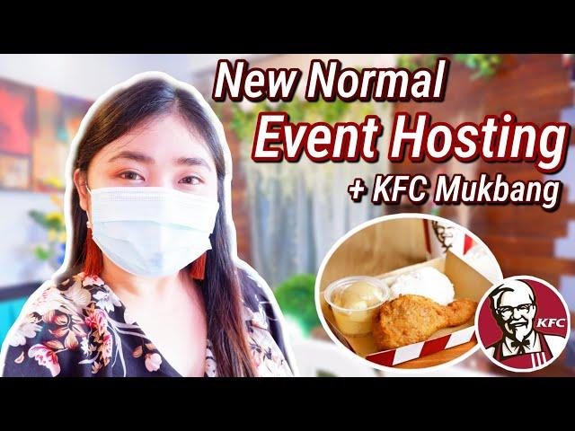 New Normal Event Hosting | First Outdoor Vlog | KFC Mukbang | Keem Enriquez