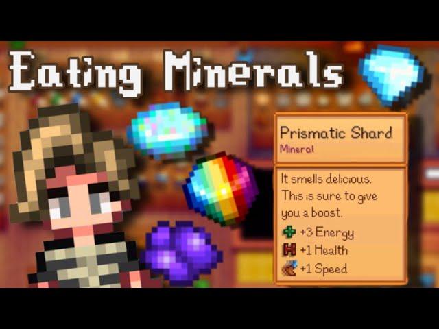 Ranking Stardew Minerals By Taste