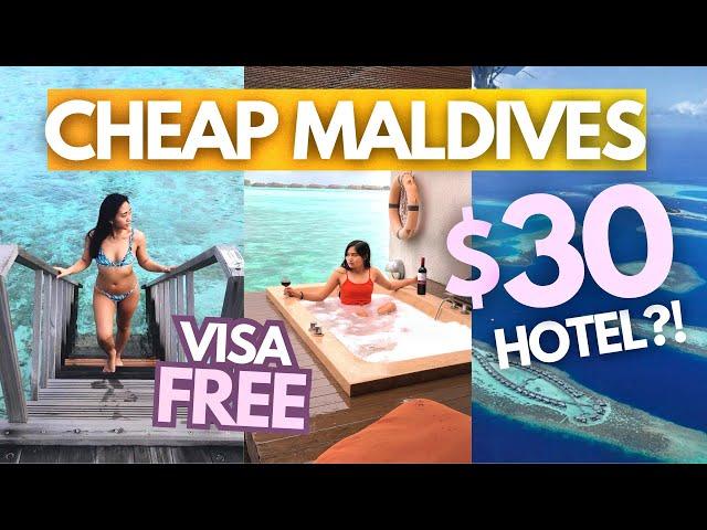 Maldives Budget Travel Guide w/ Costs + Itinerary • Affordable Maldives Tour 2024