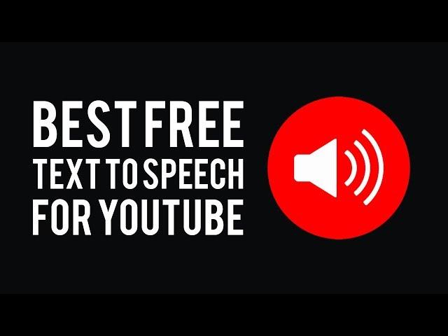 Best Text To Speech Software For YouTube Videos! [Free Download]