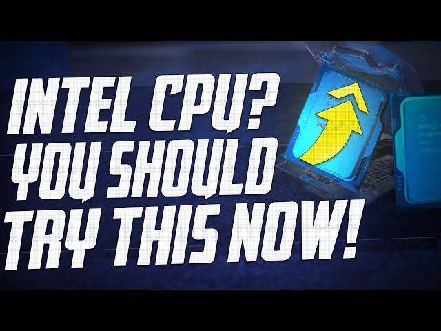  Undervolt Your INTEL CPU to increase FPS, Lower TEMPS & Use LESS POWER 