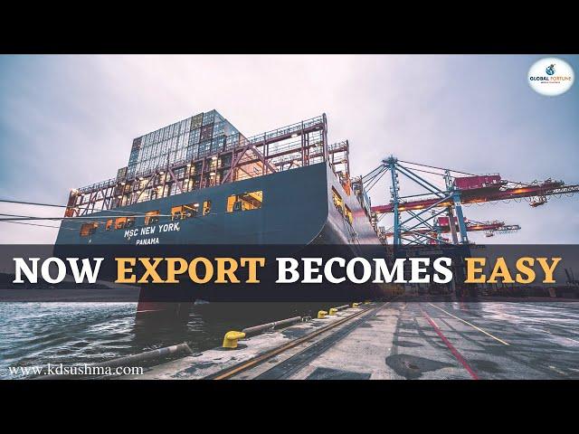 NOW EXPORT BECOMES EASY  |kdsushma  | ExportImport  |Globalfortunebook |Eximbook