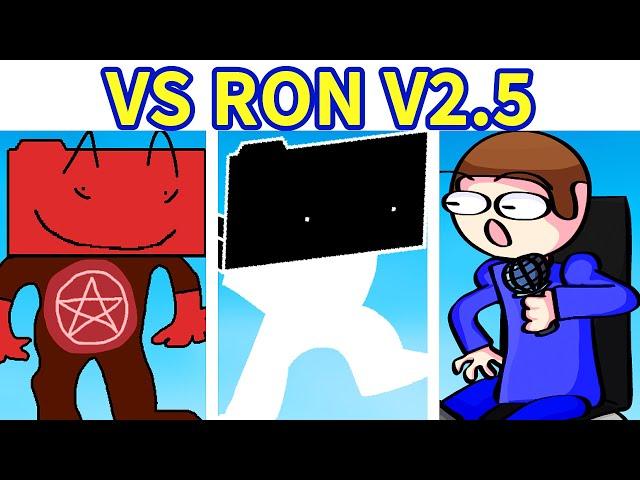 Friday Night Funkin': VS Ron Resurrection V2.5 FULL WEEK + Cutscenes [FNF Mod/HARD]