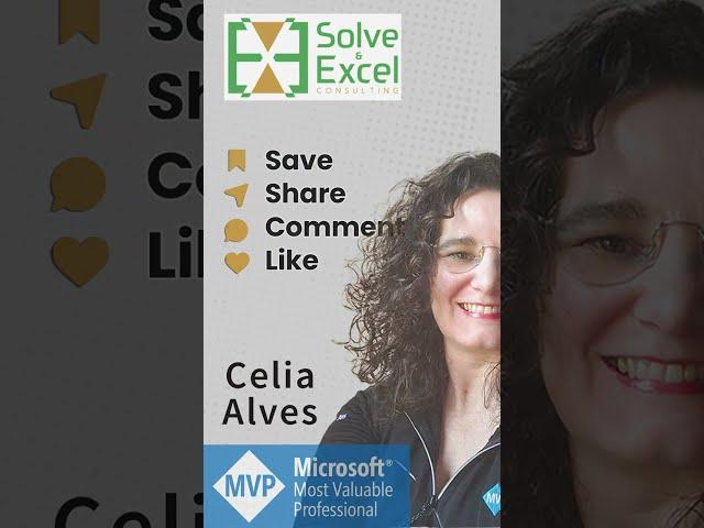 PROPER FUNCTION (Celia Alves - Microsoft MVP & Certified Excel Expert)