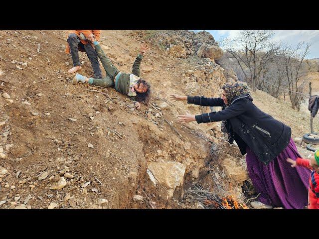 Life in a Cave: The Endless Struggles of a Single Mother with Four Children